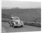 Vauxhall 10 of Miss IM Burton competing in the RAC Rally, 1939 by Bill Brunell
