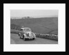 Vauxhall 10 of Miss IM Burton competing in the RAC Rally, 1939 by Bill Brunell
