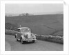 Vauxhall 10 of Miss IM Burton competing in the RAC Rally, 1939 by Bill Brunell