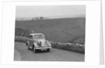 Vauxhall 10 of Miss IM Burton competing in the RAC Rally, 1939 by Bill Brunell
