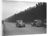 Rover saloon of A Corrie competing in the RAC Rally, Madeira Drive, Brighton, 1939 by Bill Brunell