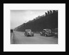 Rover saloon of A Corrie competing in the RAC Rally, Madeira Drive, Brighton, 1939 by Bill Brunell