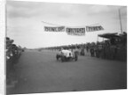 Bentley TT of Frank Clement at the finish of the Southsea Speed Carnival, Hampshire, 1922 by Bill Brunell