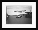 Bentley TT of Frank Clement at the finish of the Southsea Speed Carnival, Hampshire, 1922 by Bill Brunell