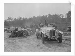 Talbot 10 Sports of DH Perring competing in the Great Weat Motor Club Trial, 1938 by Bill Brunell