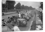 Cars before the start of the Irish Grand Prix, Phoenix Park, Dublin, 1930 by Bill Brunell