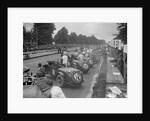 Cars before the start of the Irish Grand Prix, Phoenix Park, Dublin, 1930 by Bill Brunell