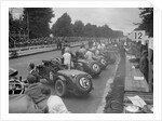 Cars before the start of the Irish Grand Prix, Phoenix Park, Dublin, 1930 by Bill Brunell