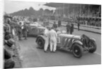 Mercedes-Benz SSKs of Malcolm Campbell and Earl Howe, Irish Grand Prix, Phoenix Park, Dublin, 1930 by Bill Brunell