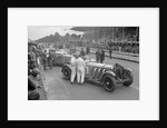 Mercedes-Benz SSKs of Malcolm Campbell and Earl Howe, Irish Grand Prix, Phoenix Park, Dublin, 1930 by Bill Brunell