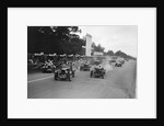 Start of a the Irish Grand Prix Saorstat Cup race, Phoenix Park, Dublin, 1930 by Bill Brunell