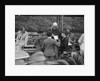 Goldie Gardner signing autographs at the Irish Grand Prix, Phoenix Park, Dublin, 1930 by Bill Brunell