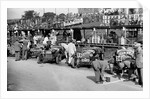 Alfa Romeos in the pits at the RAC TT Race, Ards Circuit, Belfast, 1929 by Bill Brunell