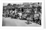 Alfa Romeos in the pits at the RAC TT Race, Ards Circuit, Belfast, 1929 by Bill Brunell