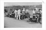 Austin Ulsters at the RAC TT Race, Ards Circuit, Belfast, 1929 by Bill Brunell