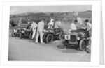 Austin Ulsters at the RAC TT Race, Ards Circuit, Belfast, 1929 by Bill Brunell