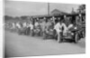 Triumph and Riley cars in the pits at the RAC TT Race, Ards Circuit, Belfast, 1929 by Bill Brunell