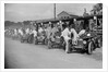 Triumph and Riley cars in the pits at the RAC TT Race, Ards Circuit, Belfast, 1929 by Bill Brunell