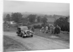 Daimler Light Straight 8 saloon of WH Smith competing in the South Wales Auto Club Welsh Rally, 1937 by Bill Brunell