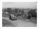 Daimler Light Straight 8 saloon of WH Smith competing in the South Wales Auto Club Welsh Rally, 1937 by Bill Brunell