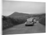 Ford V8 saloon of HJ Parsons competing in the South Wales Auto Club Welsh Rally, 1937 by Bill Brunell