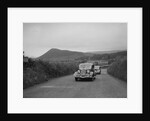 Ford V8 saloon of HJ Parsons competing in the South Wales Auto Club Welsh Rally, 1937 by Bill Brunell