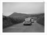 Ford V8 saloon of HJ Parsons competing in the South Wales Auto Club Welsh Rally, 1937 by Bill Brunell