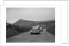 Ford V8 saloon of HJ Parsons competing in the South Wales Auto Club Welsh Rally, 1937 by Bill Brunell