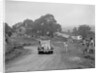 Jaguar SS saloon of SG Davies competing in the South Wales Auto Club Welsh Rally, 1937 by Bill Brunell