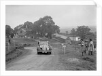 Jaguar SS saloon of SG Davies competing in the South Wales Auto Club Welsh Rally, 1937 by Bill Brunell