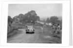 Jaguar SS saloon of SG Davies competing in the South Wales Auto Club Welsh Rally, 1937 by Bill Brunell