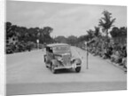 Ford V8 saloon of AE Harris competing in the South Wales Auto Club Welsh Rally, 1937 by Bill Brunell