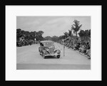 Ford V8 saloon of AE Harris competing in the South Wales Auto Club Welsh Rally, 1937 by Bill Brunell