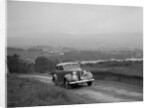 Ford V8 saloon competing in the South Wales Auto Club Welsh Rally, 1937 by Bill Brunell