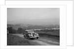 Ford V8 saloon competing in the South Wales Auto Club Welsh Rally, 1937 by Bill Brunell