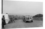 Pontiac saloon of J Owen-Smith competing in the South Wales Auto Club Welsh Rally, 1937 by Bill Brunell