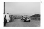 Pontiac saloon of J Owen-Smith competing in the South Wales Auto Club Welsh Rally, 1937 by Bill Brunell