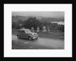 Rover saloon of DB Morgan competing in the South Wales Auto Club Welsh Rally, 1937 by Bill Brunell