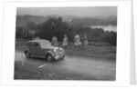 Rover saloon of DB Morgan competing in the South Wales Auto Club Welsh Rally, 1937 by Bill Brunell