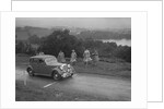 Rover saloon of DB Morgan competing in the South Wales Auto Club Welsh Rally, 1937 by Bill Brunell