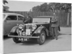 MG SA of AC Hess at the South Wales Auto Club Welsh Rally, 1937 by Bill Brunell