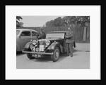 MG SA of AC Hess at the South Wales Auto Club Welsh Rally, 1937 by Bill Brunell