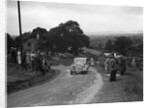 Rover saloon of CH Cooper competing in the South Wales Auto Club Welsh Rally, 1937 by Bill Brunell