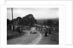 Rover saloon of CH Cooper competing in the South Wales Auto Club Welsh Rally, 1937 by Bill Brunell