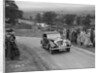 MG SA of AC Hess competing in the South Wales Auto Club Welsh Rally, 1937 by Bill Brunell