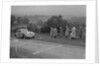 Jaguar SS saloon of BA Hickman competing in the South Wales Auto Club Welsh Rally, 1937 by Bill Brunell
