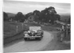 Jensen open 4-seater of Ken Crawford competing in the South Wales Auto Club Welsh Rally, 1937 by Bill Brunell