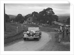 Jensen open 4-seater of Ken Crawford competing in the South Wales Auto Club Welsh Rally, 1937 by Bill Brunell