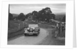 Jensen open 4-seater of Ken Crawford competing in the South Wales Auto Club Welsh Rally, 1937 by Bill Brunell