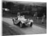 Jaguar SS 100 of Mrs V Hetherington competing in the South Wales Auto Club Welsh Rally, 1937 by Bill Brunell